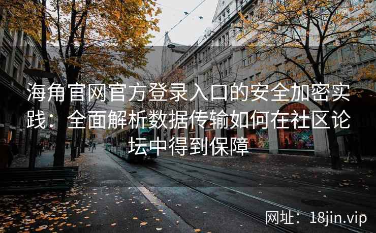 海角官网官方登录入口的安全加密实践：全面解析数据传输如何在社区论坛中得到保障