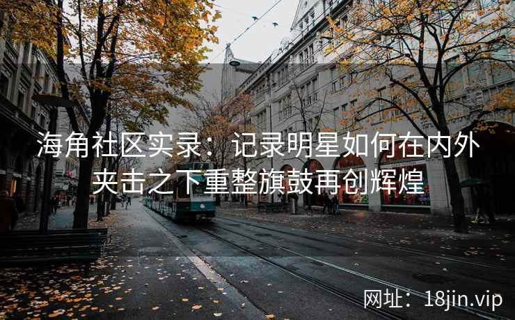 海角社区实录：记录明星如何在内外夹击之下重整旗鼓再创辉煌